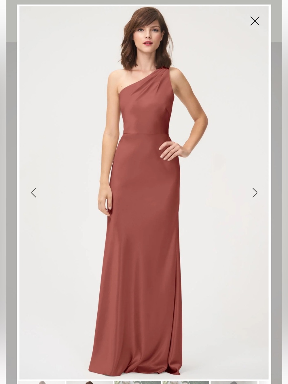 Jenny Yoo Lena English Rose formal bridesmaid dress